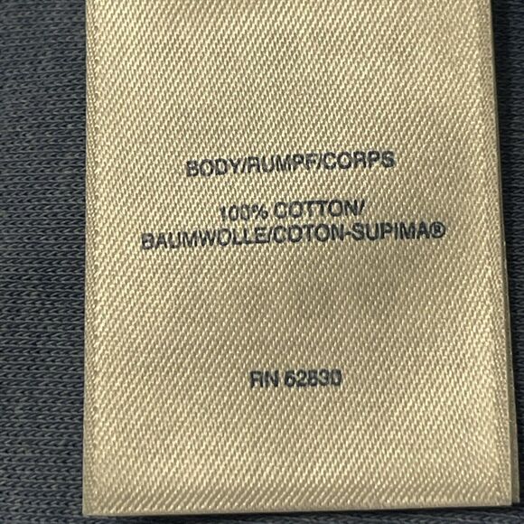 Lands’ End Blue Men Long Sleeve Button Up Sweater Pullover SZ/ L-42-44 - Picture 10 of 10